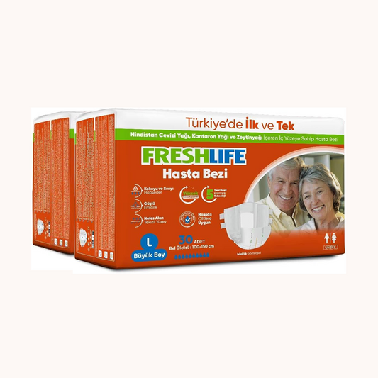 Freshlife Belbantlı Yetişkin Bezi Büyük Boy (L) 30lu