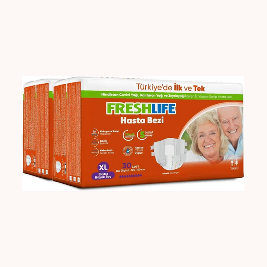 Freshlife Belbantlı Yetişkin Bezi En Büyük Boy (XL) 30lu