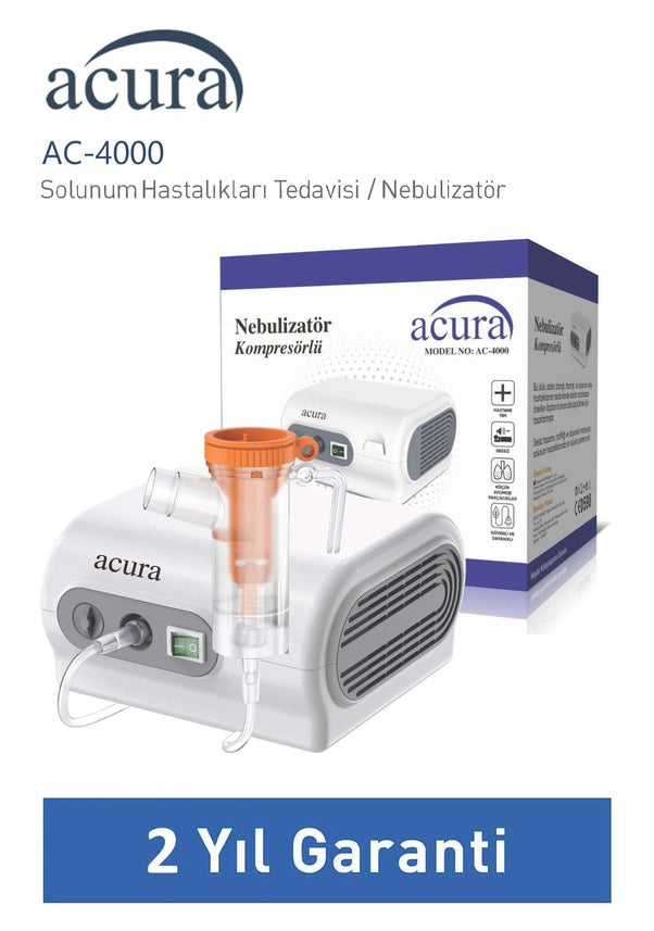 Acura AC4000 Kompresörlü Nebulizatör