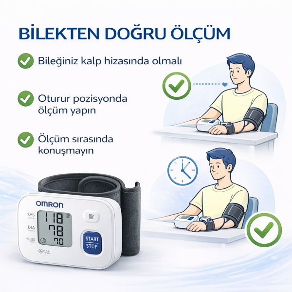 RS1 Bilekten Dijital Pilli Tansiyon Aleti – Taşınabilir, Intellisense Teknolojili, 5 Yıl Garantili